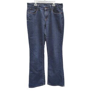 Sonoma Lifestyle Curvy Bootcut Midrise Dark Wash Fair Condition Size 10 (Medium)